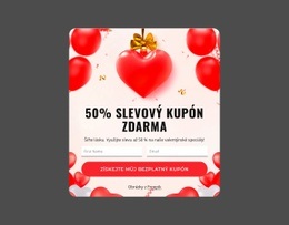 50% Slevový Kupón Zdarma – Online Šablony