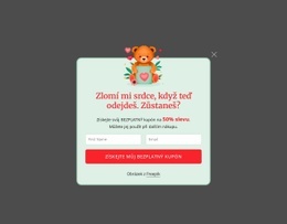 Vyskakovací Okno S Předplatným