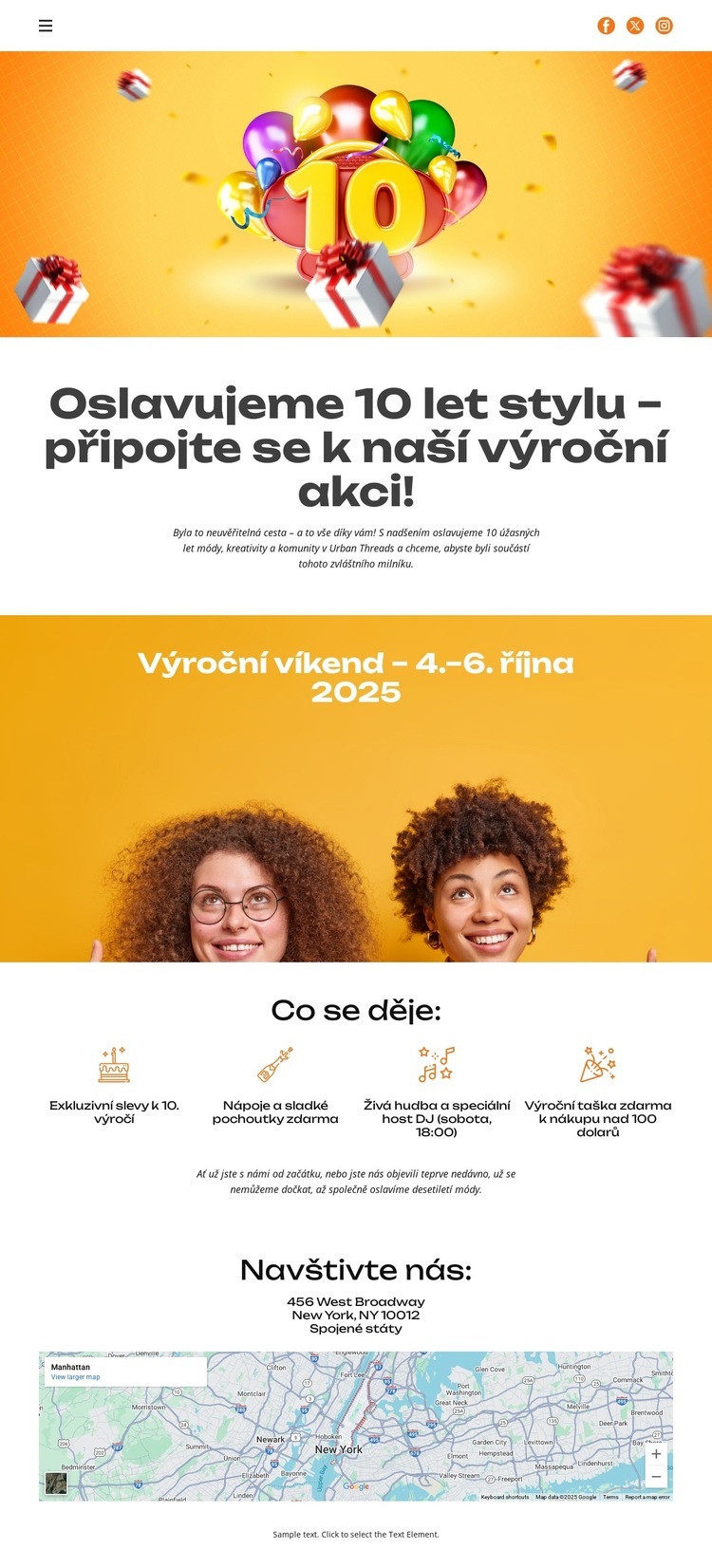 10 let stylu Šablona