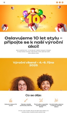 Webová Inspirace Pro 10 Let Stylu