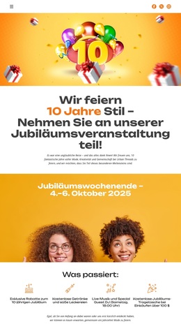 10 Jahre Stil – Ultimatives WordPress-Theme