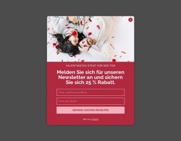 Sichern Sie Sich 25 % Rabatt - Benutzerfreundliche Zielseite