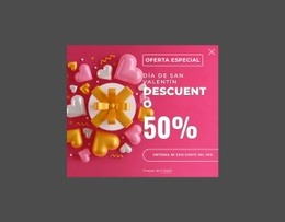 Ventana Emergente Con Código De Cupón Diseño De Páginas Web