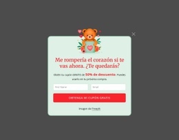 Ventana Emergente De Suscripción