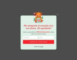 Ventana Emergente De Suscripción