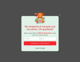 Ventana Emergente De Suscripción