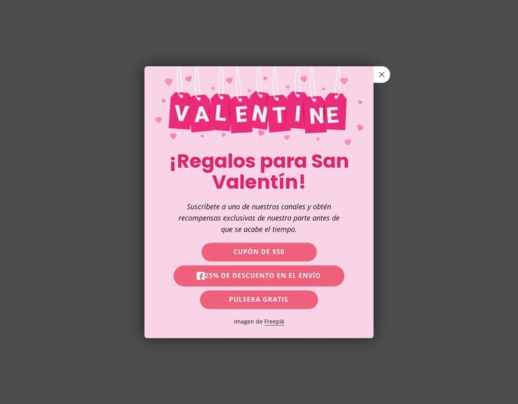 Descuentos por tiempo limitado Plantilla CSS