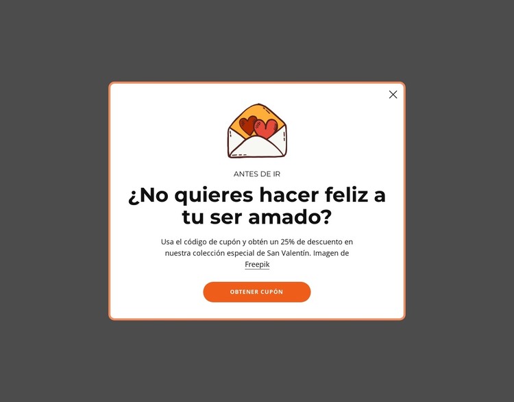 Consigue tu 25% de descuento para nuestra colección especial Plantilla HTML