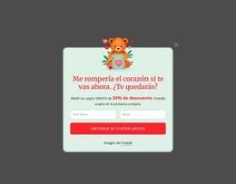 Ventana Emergente De Suscripción