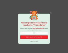 Ventana Emergente De Suscripción