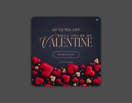 Valentines Day Sale Html Code Example