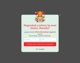 Feliratkozási Felugró Ablak – Webhelysablon Letöltése