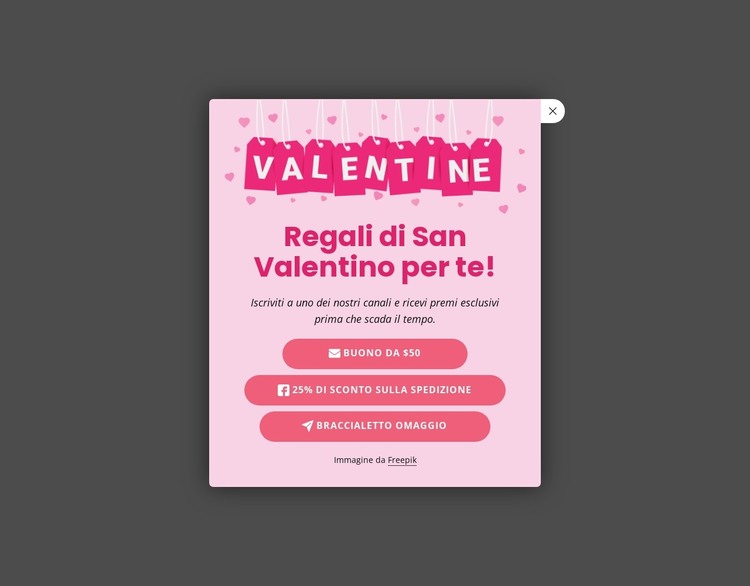 Sconti a tempo limitato Modello HTML