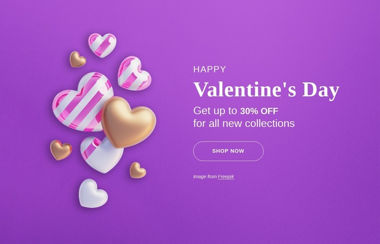 Get up to 30% off for all new collections Joomla Template