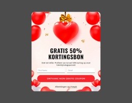Gratis Kortingsbon Van 50%