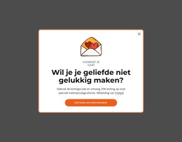 Ontvang 25% Korting Op Onze Speciale Collectie