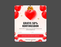 Gratis Kortingsbon Van 50%