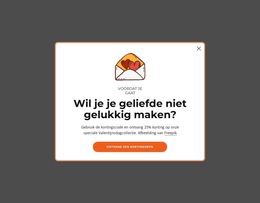 Ontvang 25% Korting Op Onze Speciale Collectie