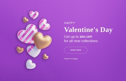 Bootstrap HTML For Get Up To 30% Off For All New Collections