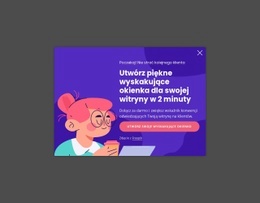 Kreatywne Wyskakujące Okienko Szablon