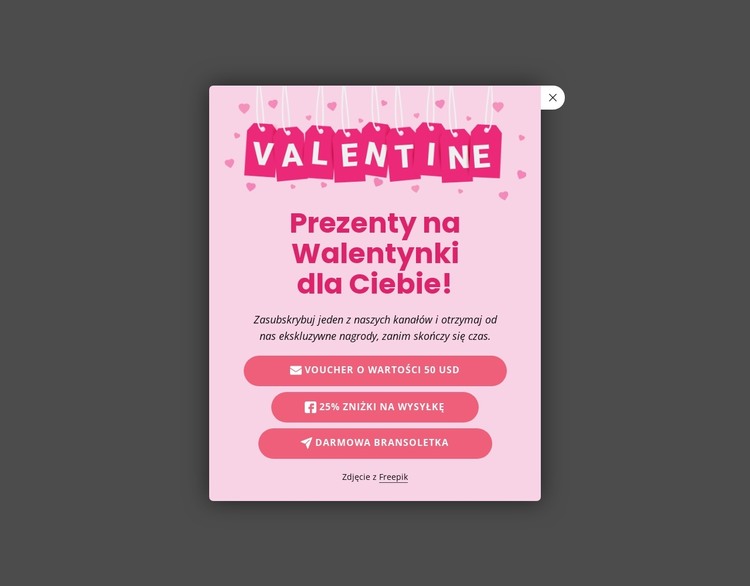 Rabaty ograniczone czasowo Szablon HTML