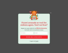 Pop-Up De Assinatura