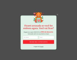 Pop-Up De Assinatura