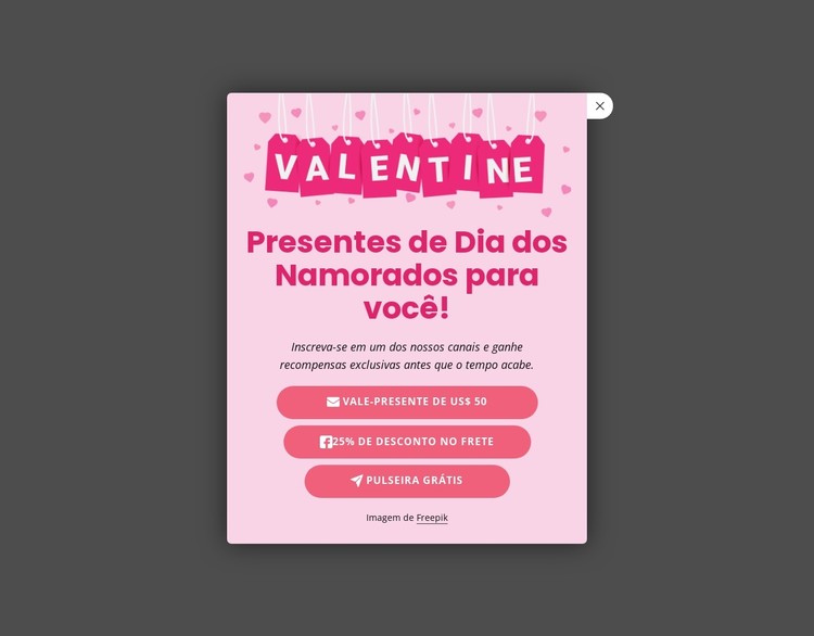 Descontos por tempo limitado Template CSS