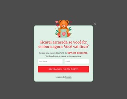 Pop-Up De Assinatura