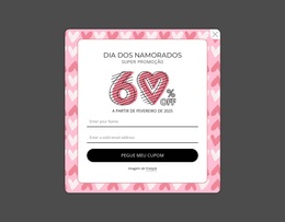 Super Promoção De Dia Dos Namorados - Tema WordPress Gratuito