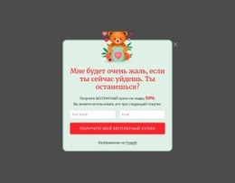 Всплывающее Окно Подписки