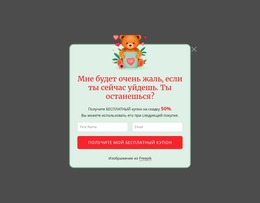 Всплывающее Окно Подписки