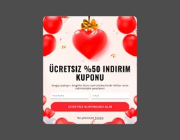 Ücretsiz %50 Indirim Kuponu