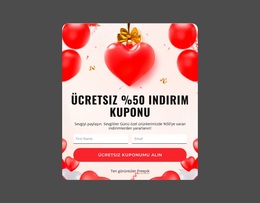 Ücretsiz %50 Indirim Kuponu
