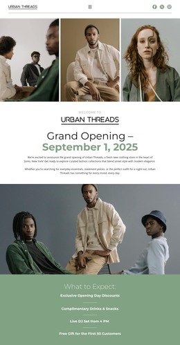 Celebrate a Fashion Milestone WordPress Themes