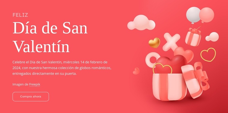 Día de San Valentín Tema de WordPress
