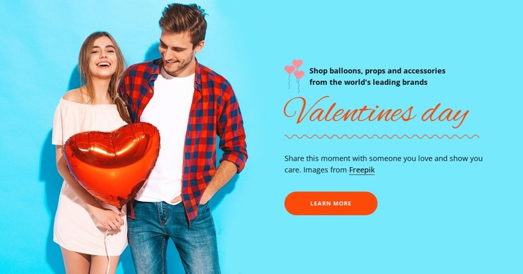 Love is the greatest gift of all HTML Template