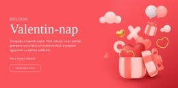Ingyenes Tervezősablon Valentin-Nap Számára