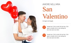 Amore Nell'Aria - Modello HTML5 Reattivo