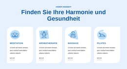 Finden Sie Ihre Harmonie Und Gesundheit