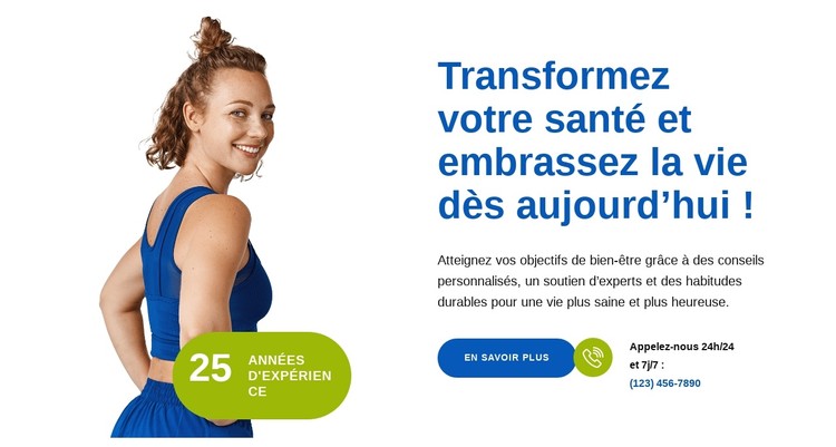 Studio de Pilates exclusif Modèle CSS