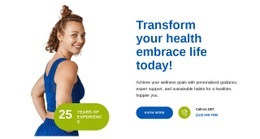 Exclusive pilates studio - Html Code Example by Nicepage
