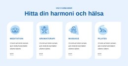 Hitta Din Harmoni Och Hälsa