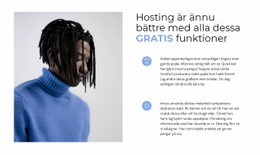 Webbplatslayout För Prova Gratis