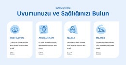 Uyumunuzu Ve Sağlığınızı Bulun