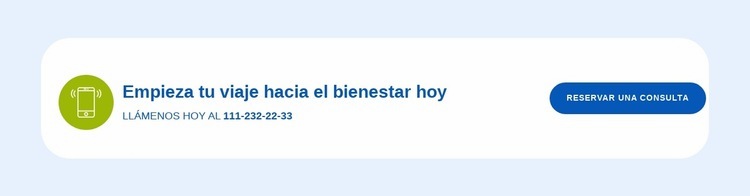 Empieza tu viaje hoy Diseño de páginas web