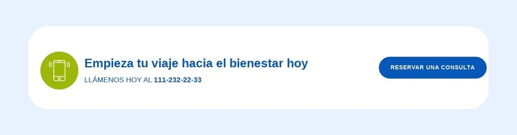 Empieza tu viaje hoy Plantilla CSS