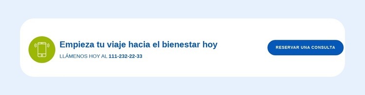 Empieza tu viaje hoy Plantilla HTML5