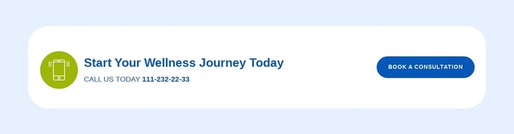 Start your journey today HTML5 Template