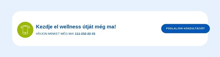 Kezdje el utazását még ma Weboldal sablon